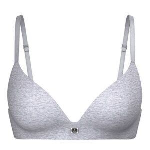 Victoria’s Secret The T-Shirt Cotton Lightly Lined Wireless Bra-Gray-36 DDD